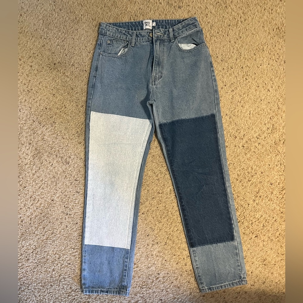 Princess Polly Patchwork Jeans